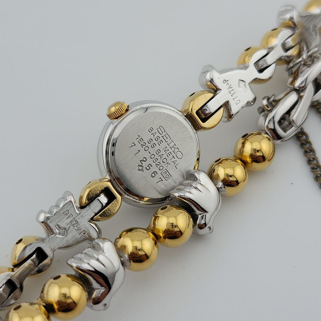 【希少品　新品電池】 SEIKO　レディース腕時計　ゴールド　シルバー