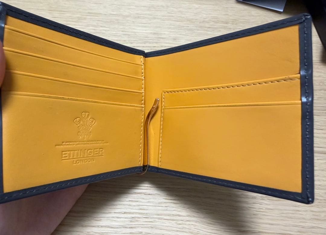 【Libra】エッティンガー　財布　マネークリップ　二つ折