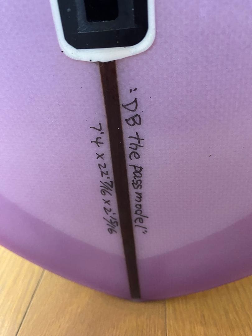 Antonyさん専用7.4 ミニロングボード　ミッドレングス　ダブルバブル