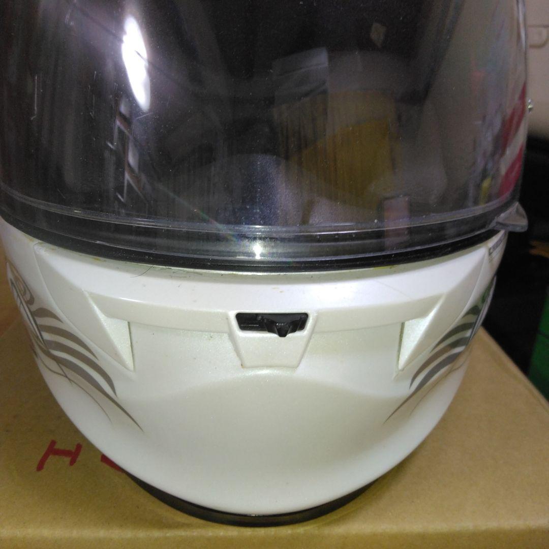 Kabuto フルフェイスヘルメット ホワイト/レッド