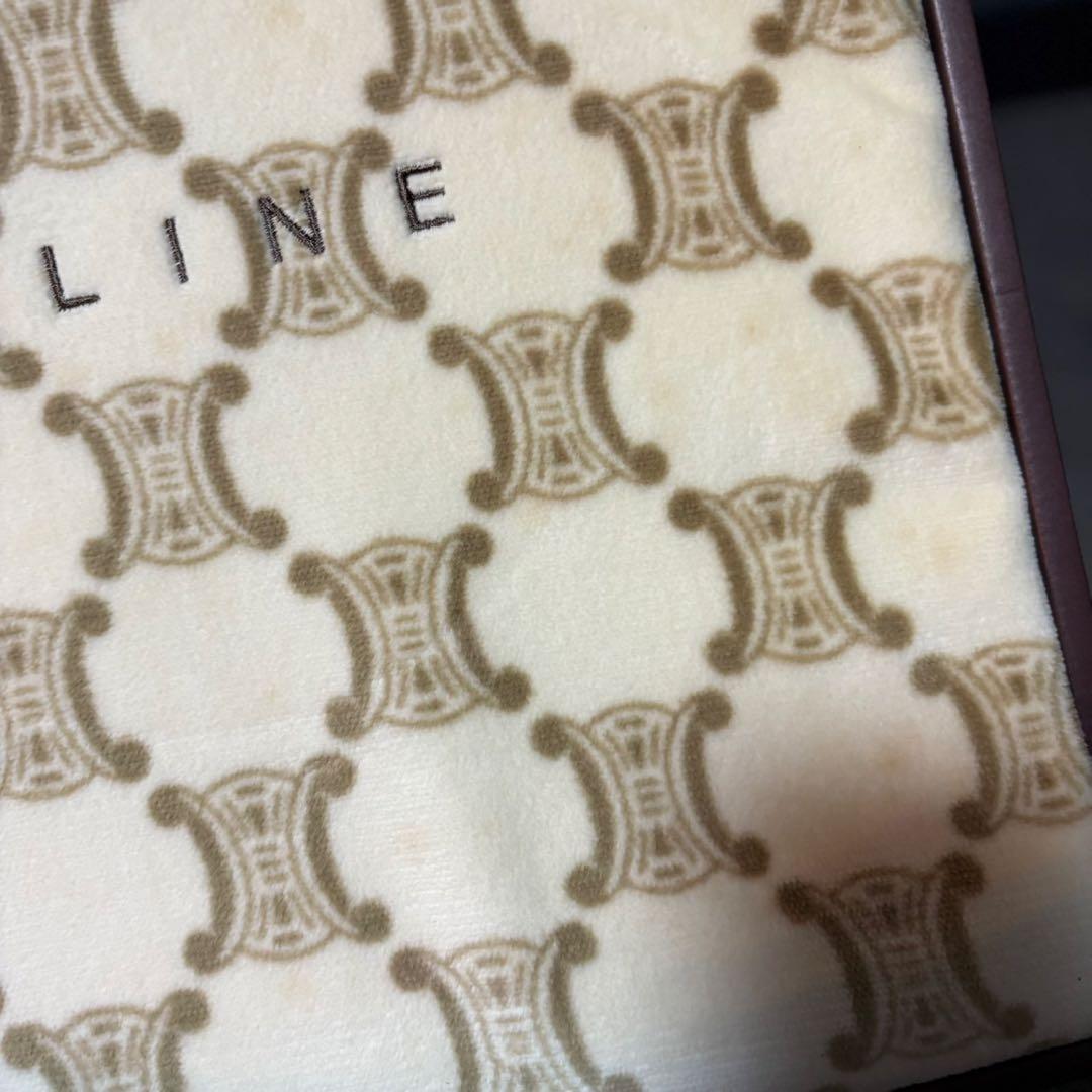 新品 未使用 セリーヌ CELINE 毛布 綿毛布