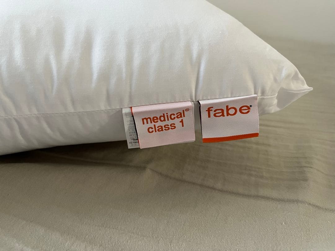 通販生活 メディカル枕 ファべ社製　専用カバー付き
