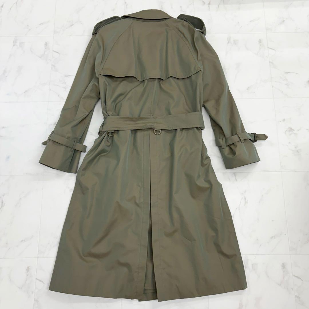 希少 バーバリーズ　トレンチコート ベルト付　ノバチェック　 M