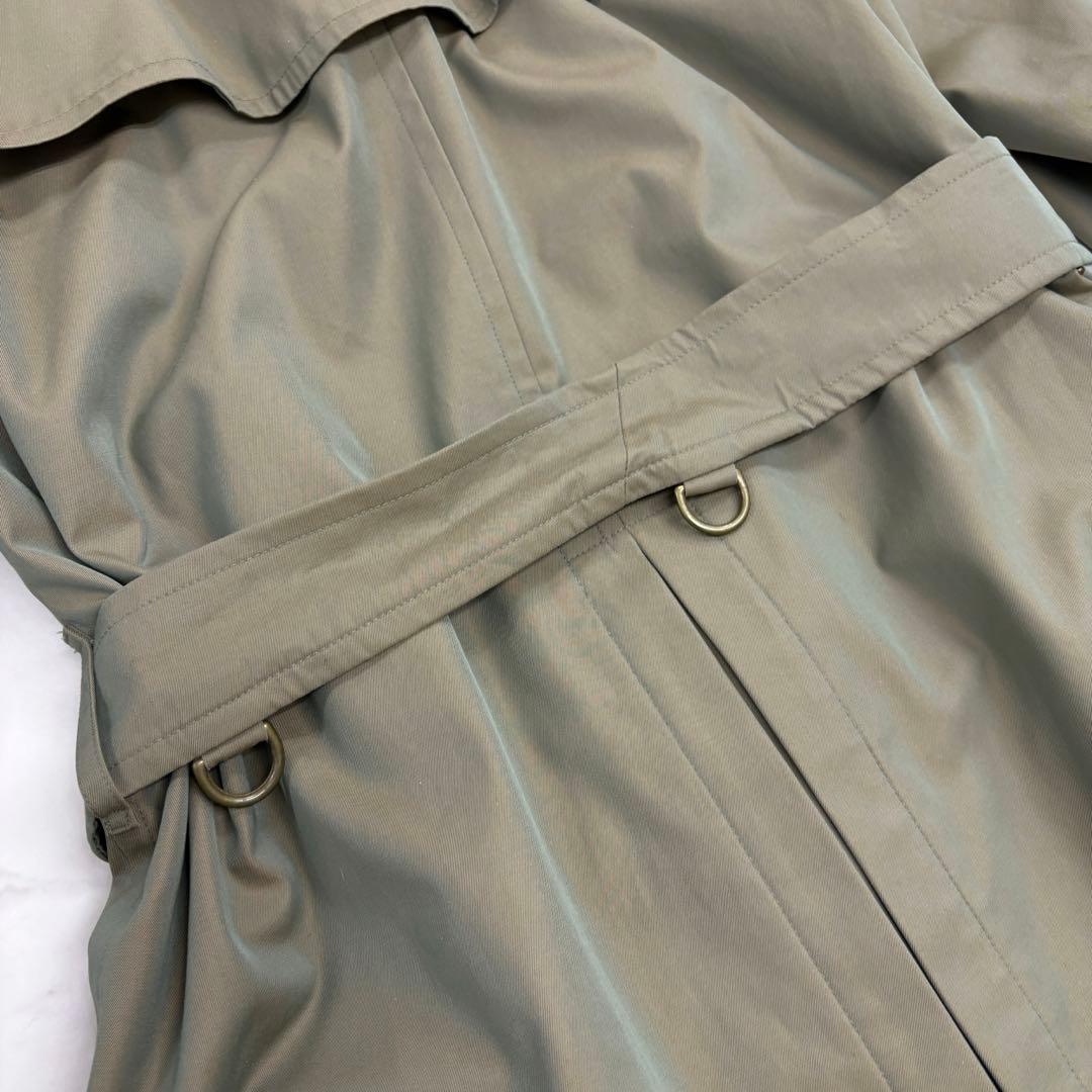 希少 バーバリーズ　トレンチコート ベルト付　ノバチェック　 M