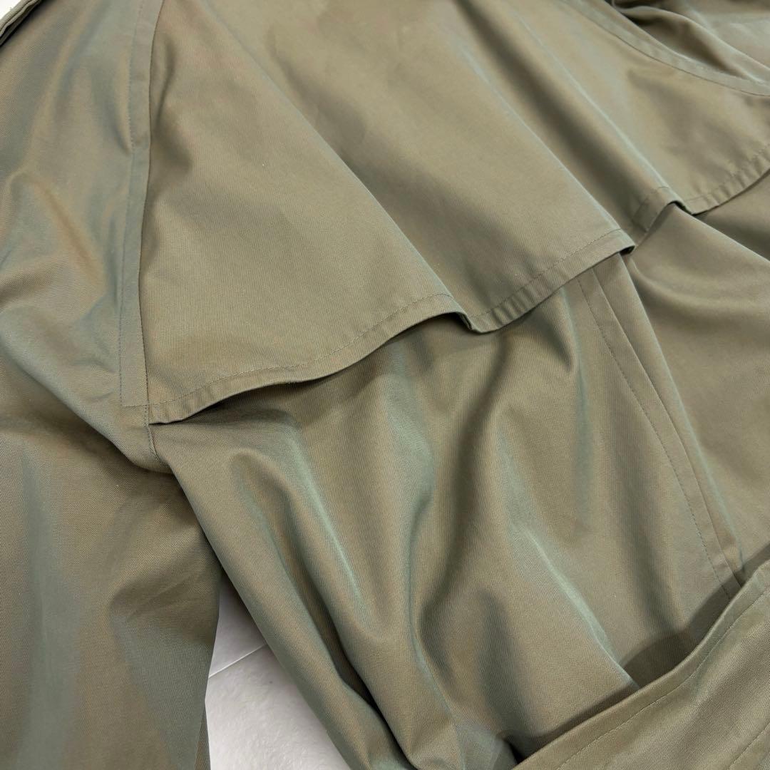 希少 バーバリーズ　トレンチコート ベルト付　ノバチェック　 M