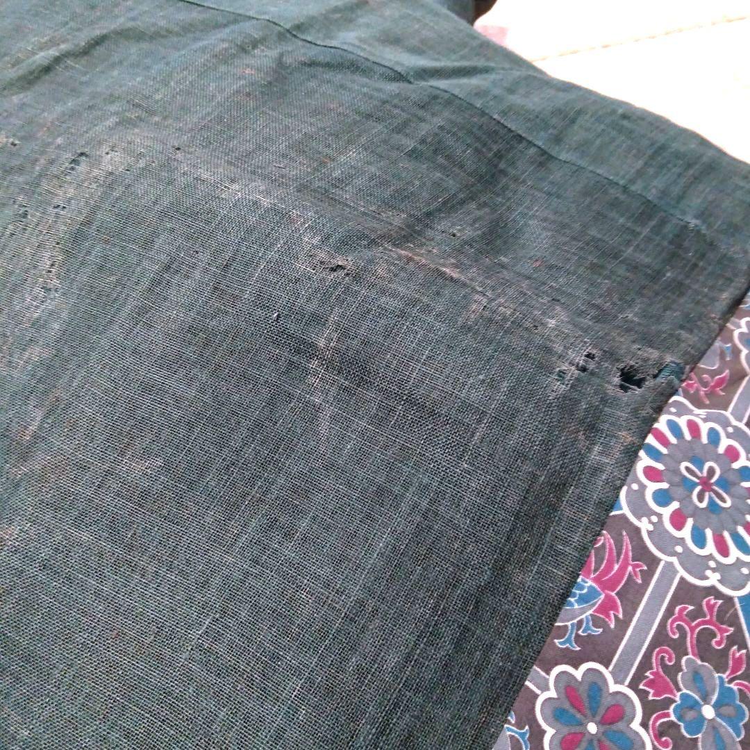 アンティーク蚊帳　おしゃれな吊り金具付き　10から12畳用