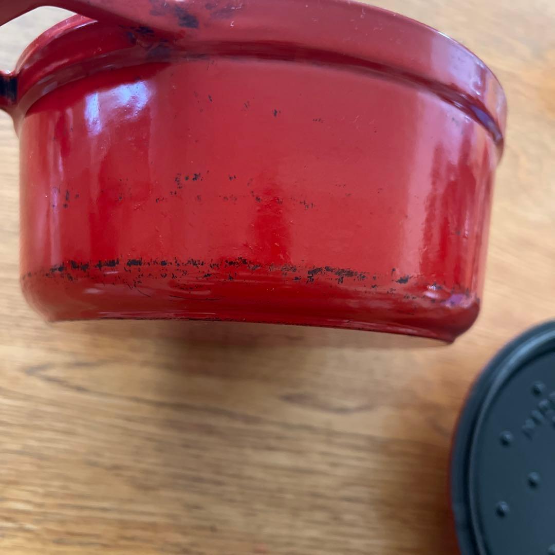 STAUB ラ・ココット 鍋 赤　18センチ