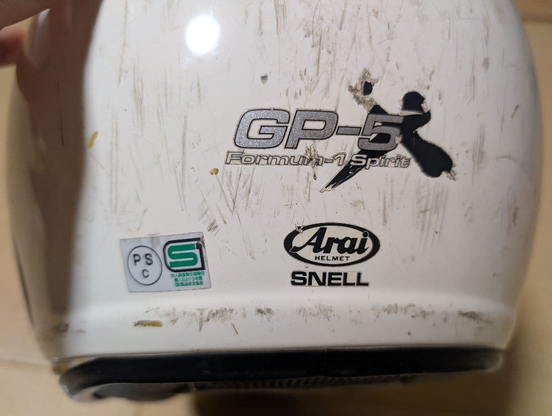 Arai フルフェイスヘルメット GP−5ホワイト