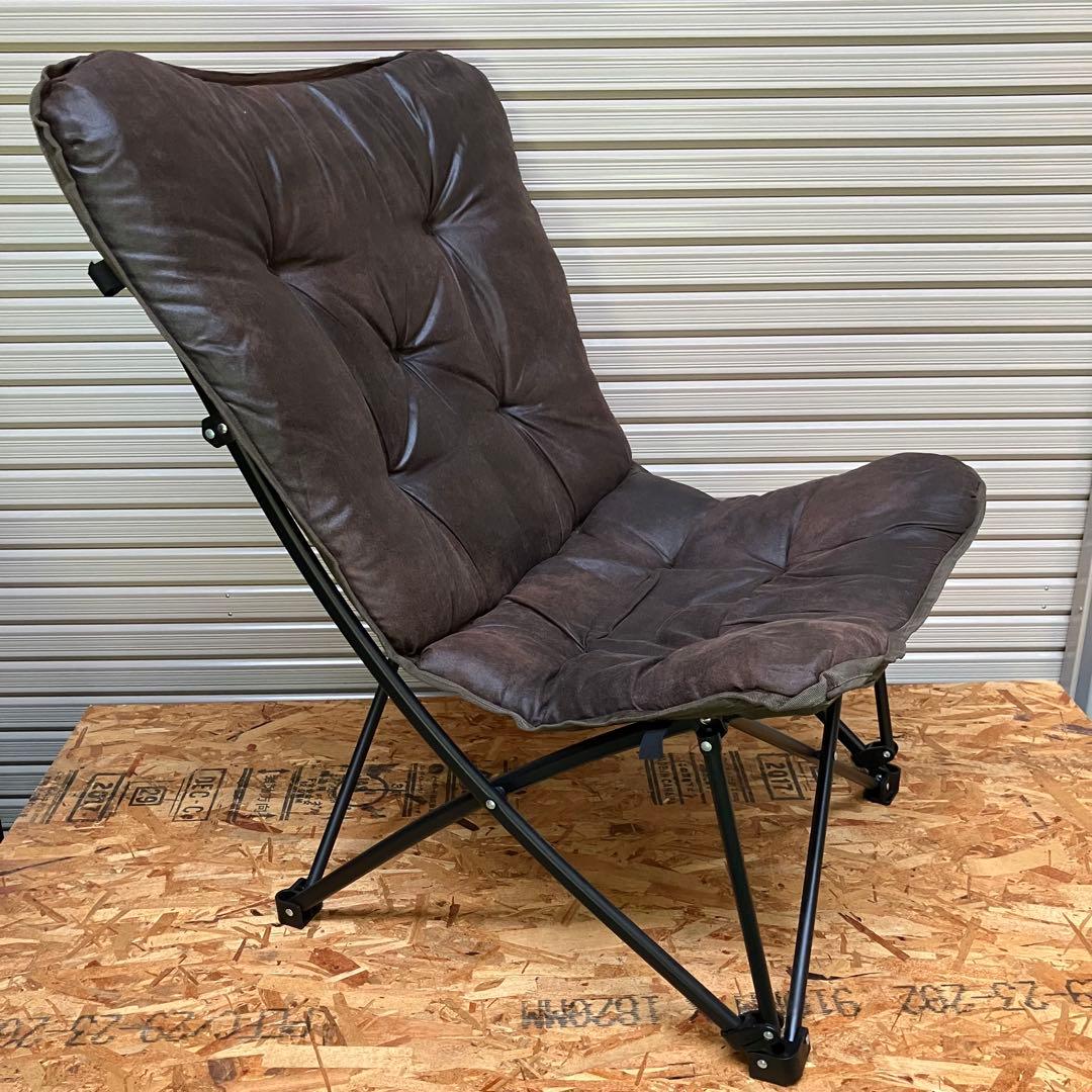 A2D78■NITORI ニトリ バタフライチェア ハイバック BR S01SS