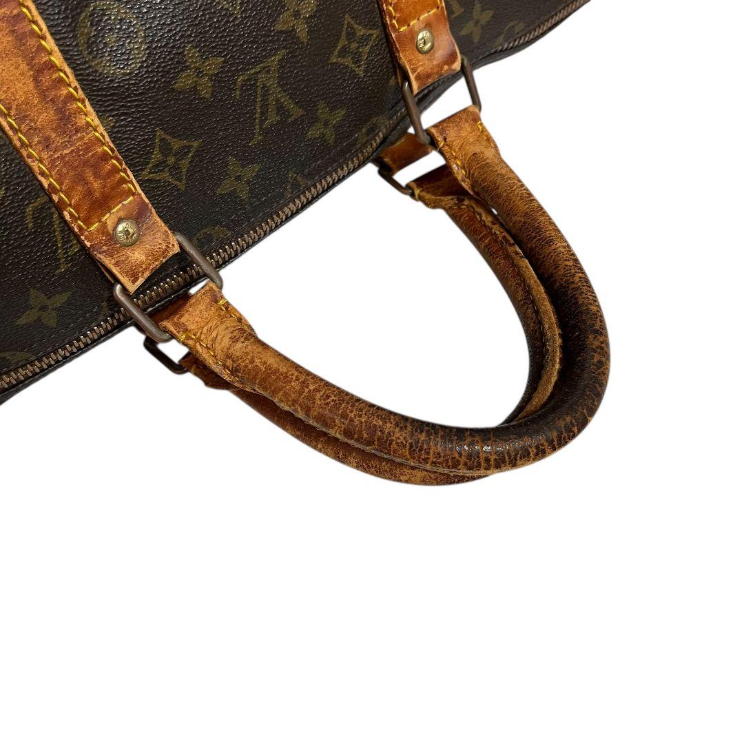 【鑑定済】ルイヴィトン　モノグラム　キーポル55　ボストンバッグ　旅行用バッグ