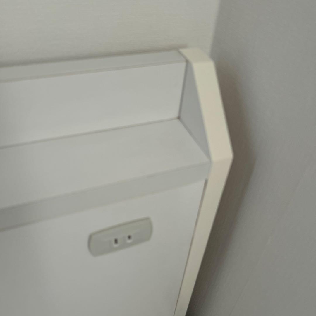 本日限定お値下げ　送料込　ニトリ　大容量収納　シングルベッドフレーム ホワイト