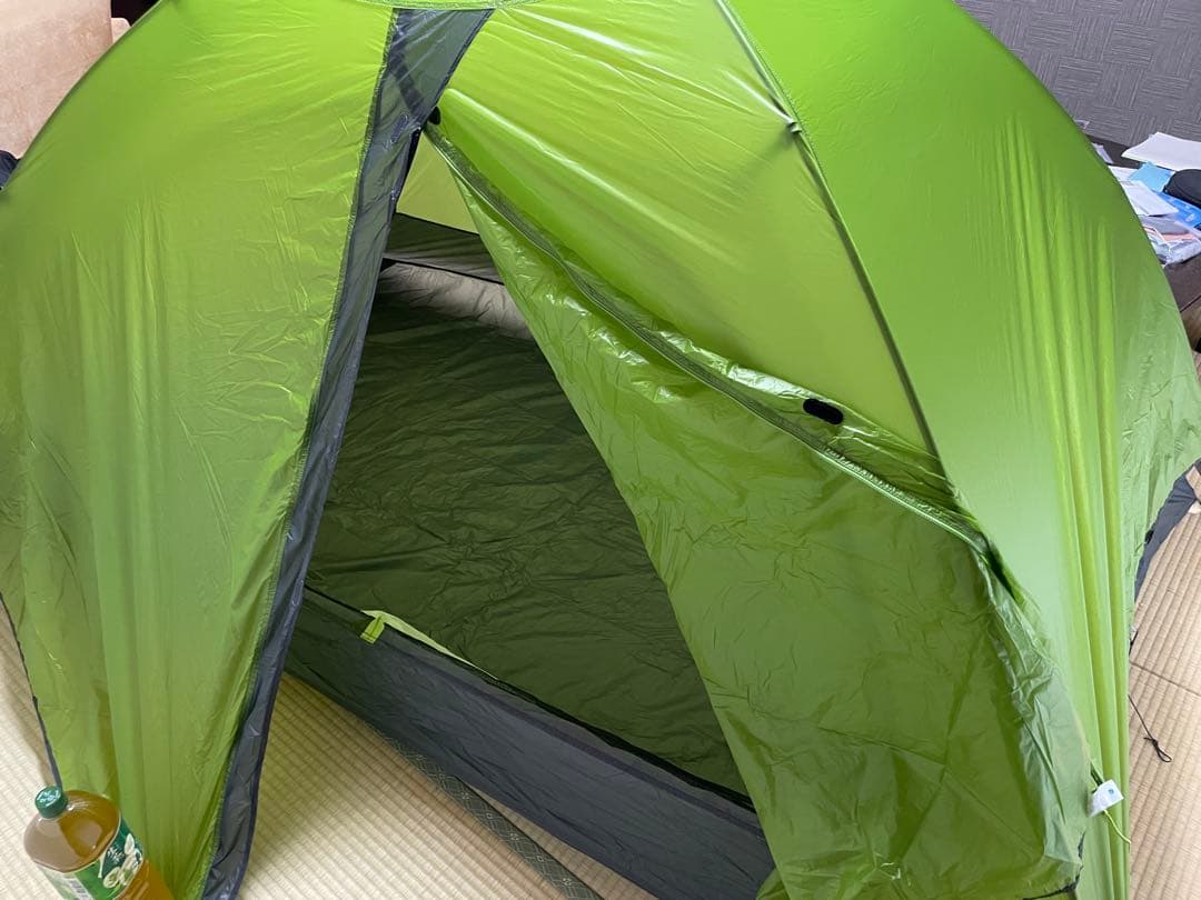 ニーモ　タニNEMO TANI 2P山岳テント 緑色 未使用品