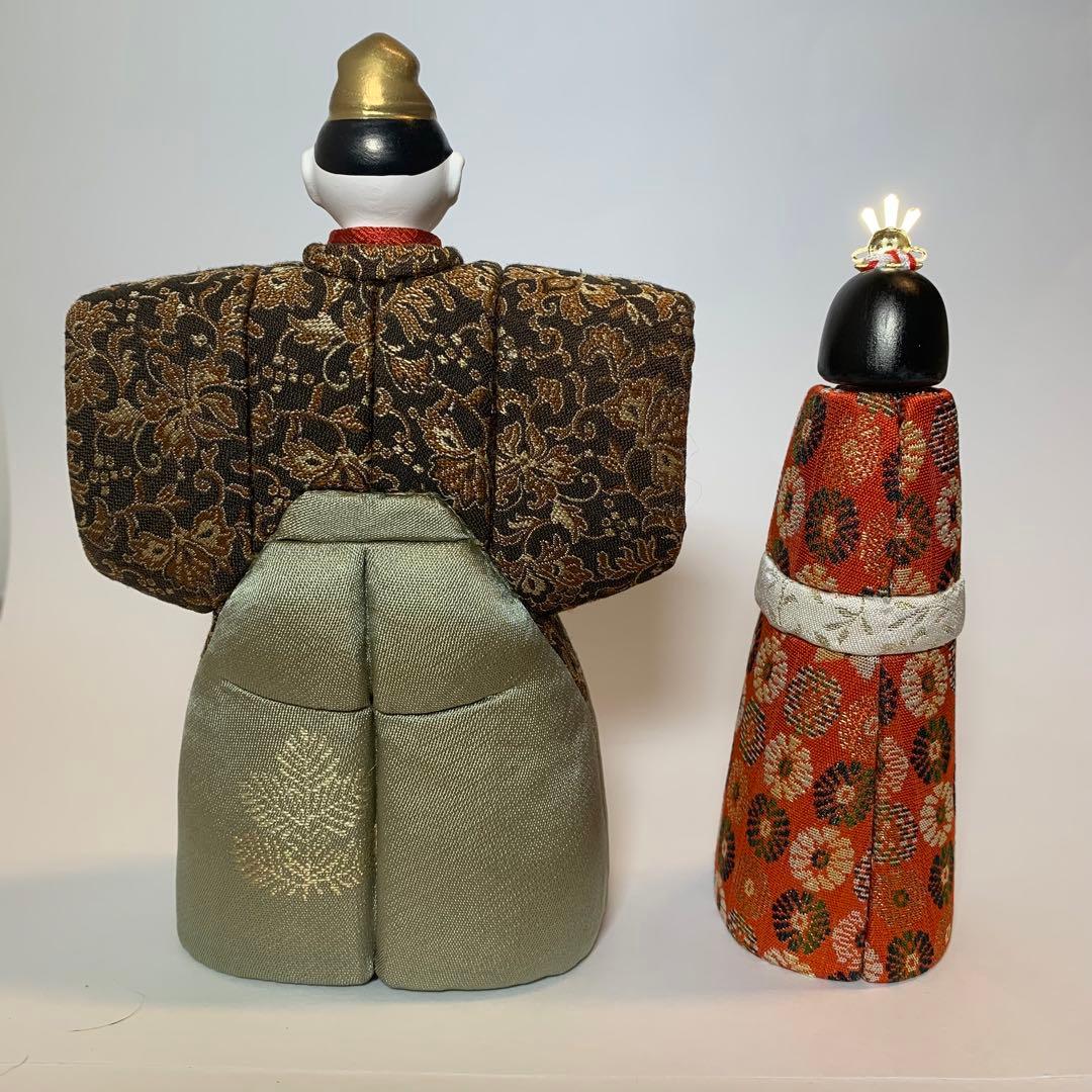 高貴で上質な雛人形★木目込み人形　雛人形　ひなまつり　おひなさま　正絹