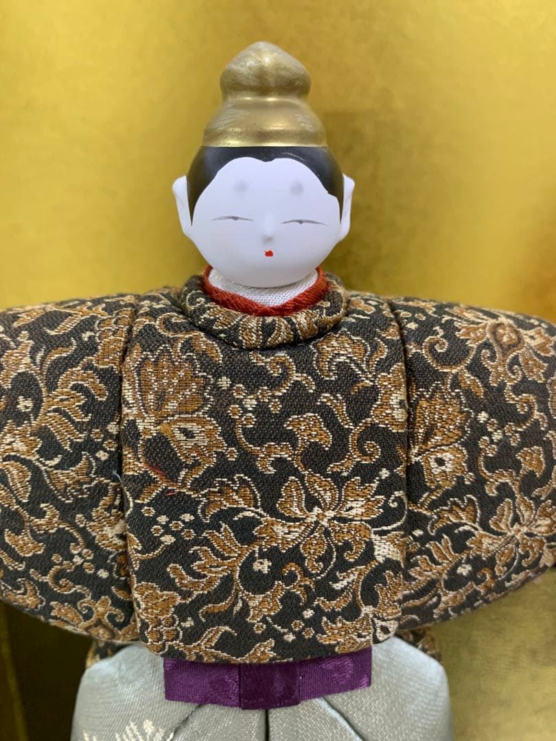 高貴で上質な雛人形★木目込み人形　雛人形　ひなまつり　おひなさま　正絹