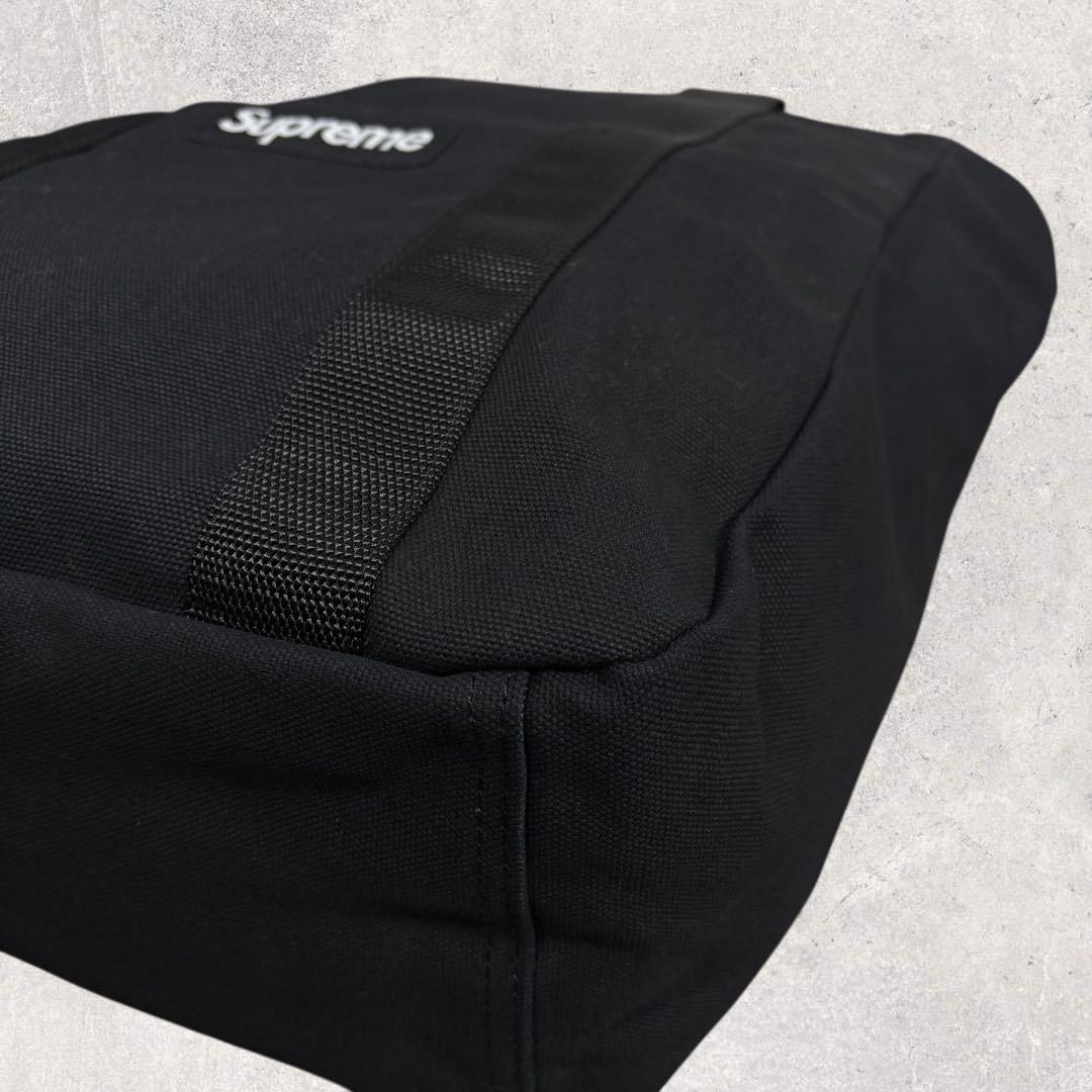 plumSupreme キャンバス トートバッグ ブラック 2020AW