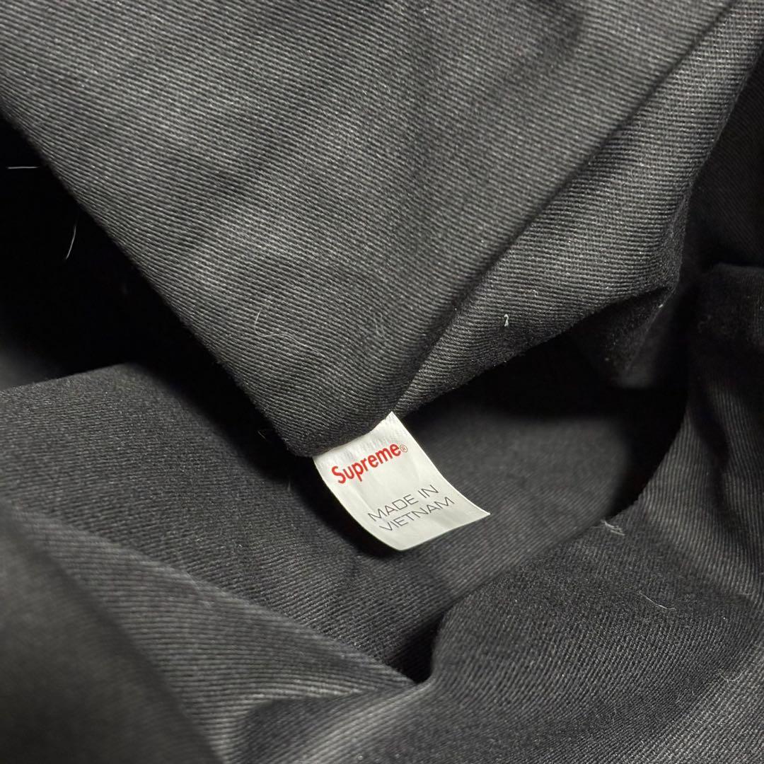 plumSupreme キャンバス トートバッグ ブラック 2020AW