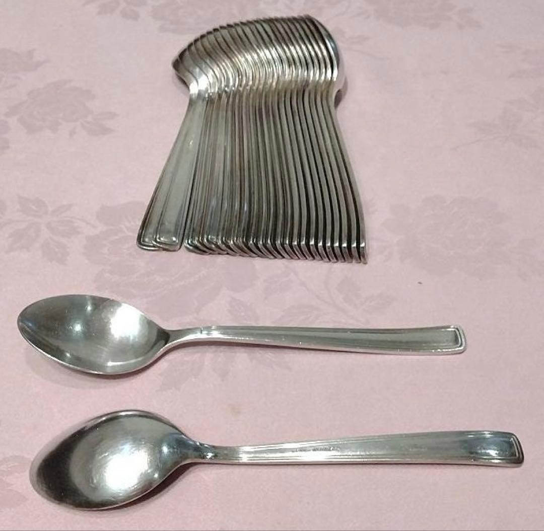 NORITAKE ステンレス製 スープスプーン24本セット