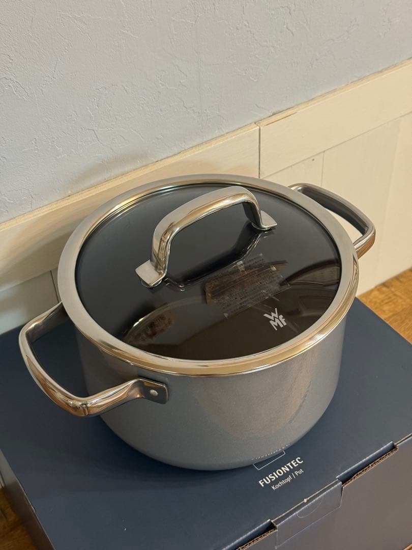 新品 フュージョンテック ミネラル ハイキャセロール 20cm PL