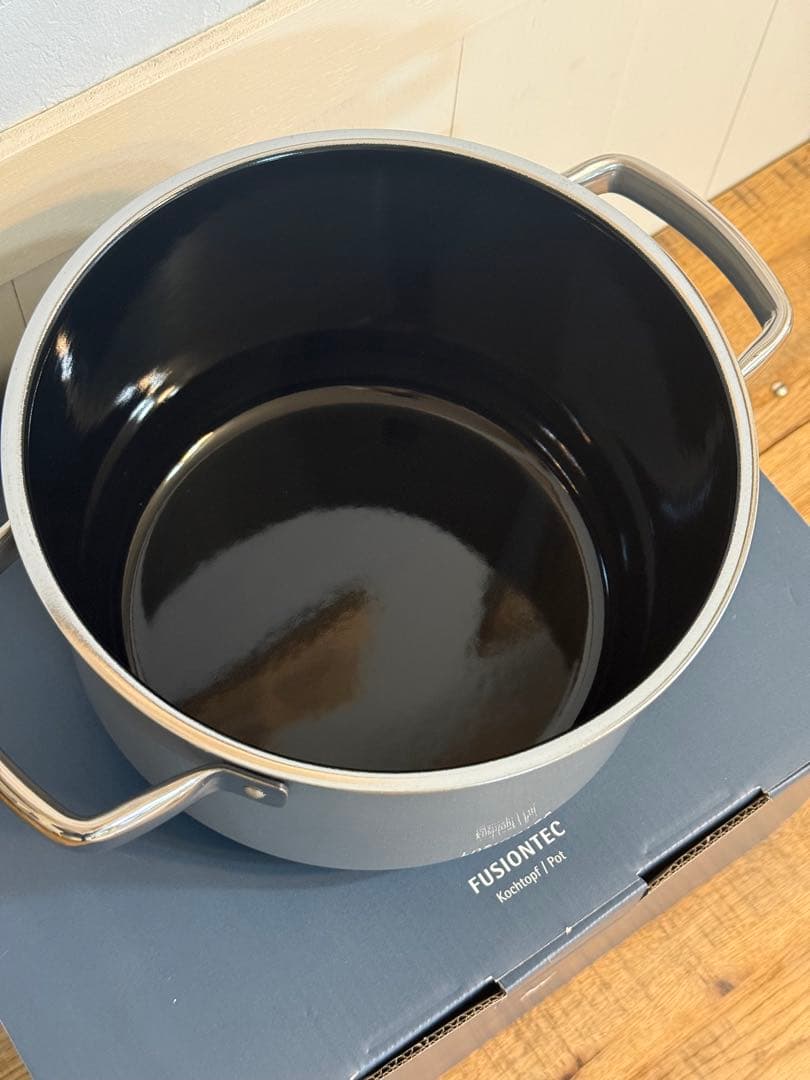 新品 フュージョンテック ミネラル ハイキャセロール 20cm PL