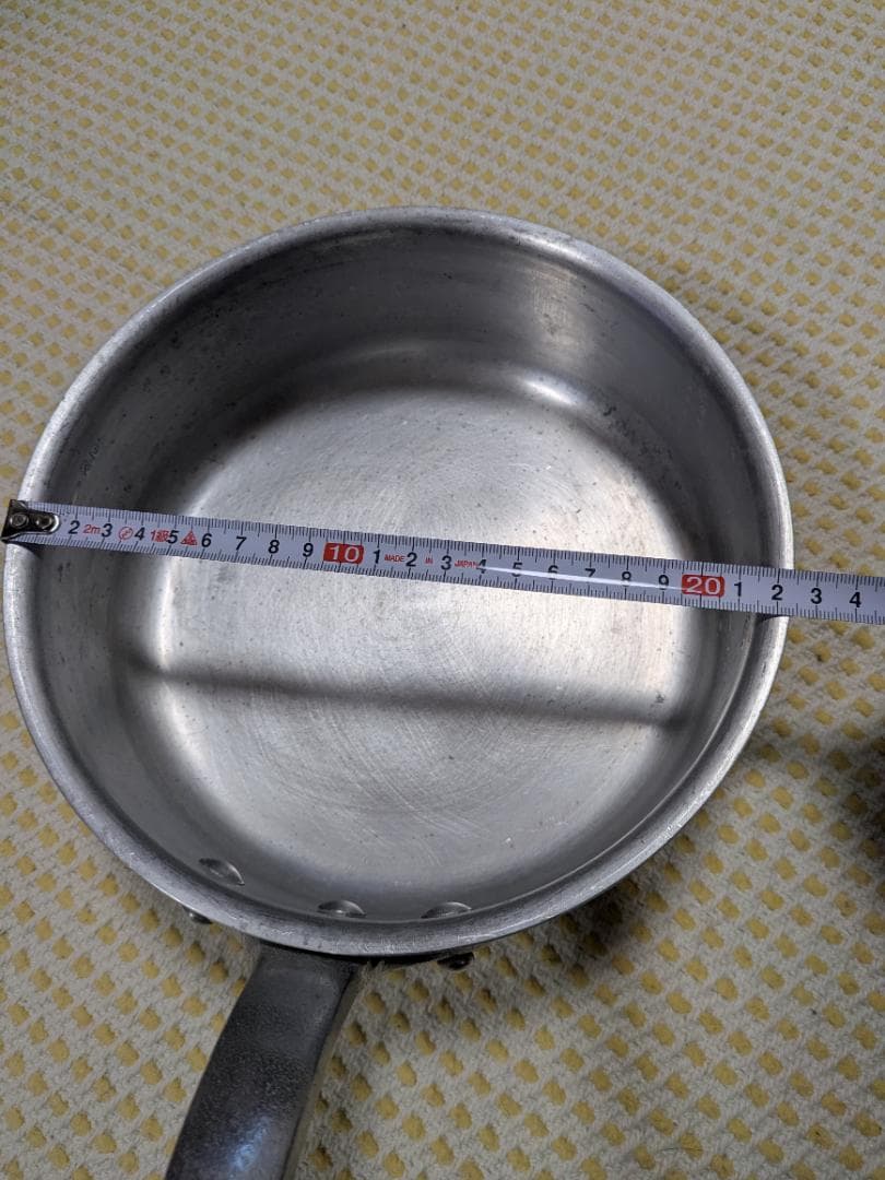 業務用 アルミ片手鍋　3点セット