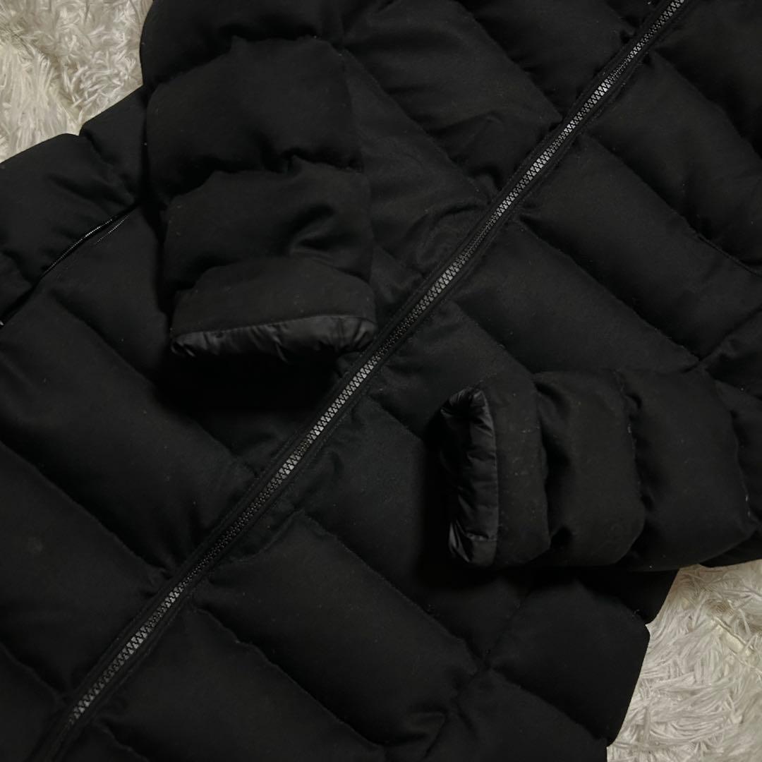 【人気】タトラス ダウンコート ロング フード ZEJA 黒　ブラック