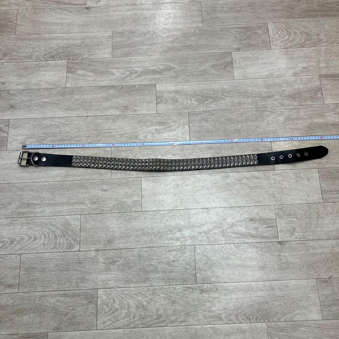 最終価格WENDY'S Xfootthecoacherスタッズレザーブベルト