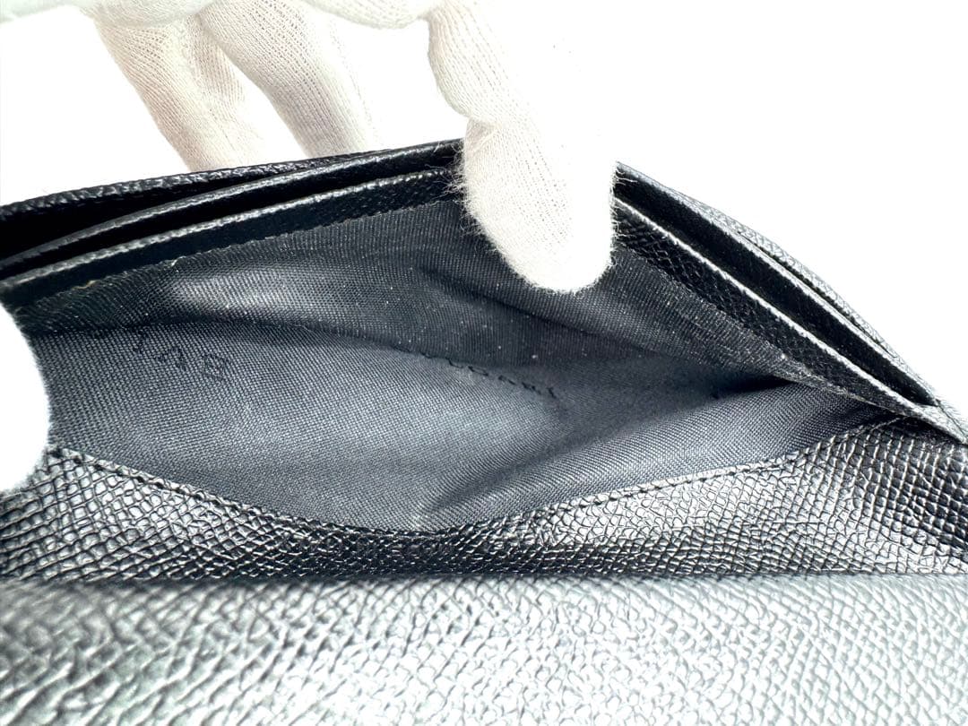 【美品】 BVLGARI ブルガリ 長財布 財布 ブラック