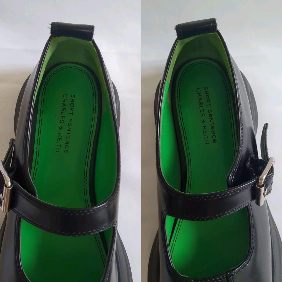 チャールズ＆キース×ショートセンテンス/メリージェーン ストラップシューズ厚底