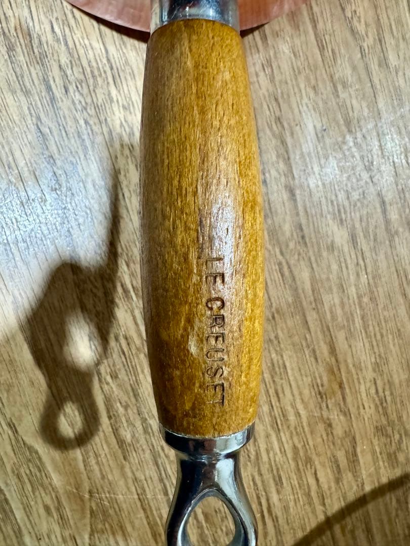 LE CREUSET オレンジ片手鍋　サイズ18