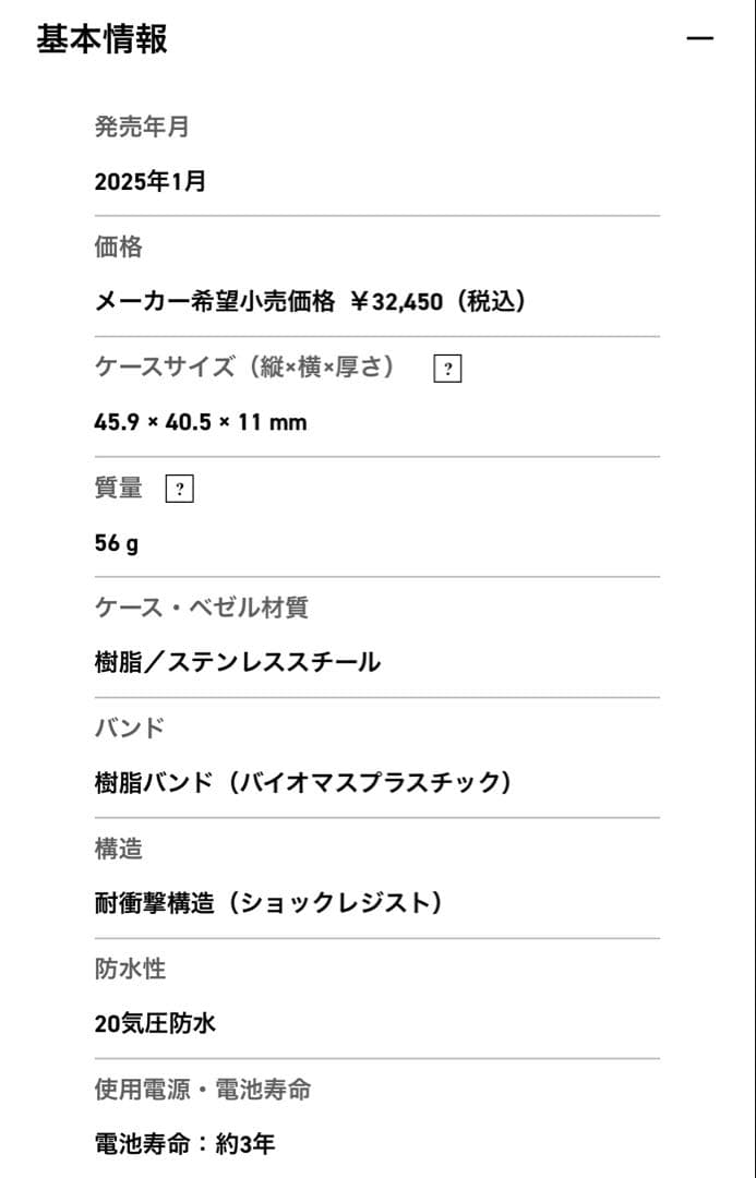 【新品・未使用品】BABY-G｜G-SHOCK｜GM-S2110PG-1A4JF