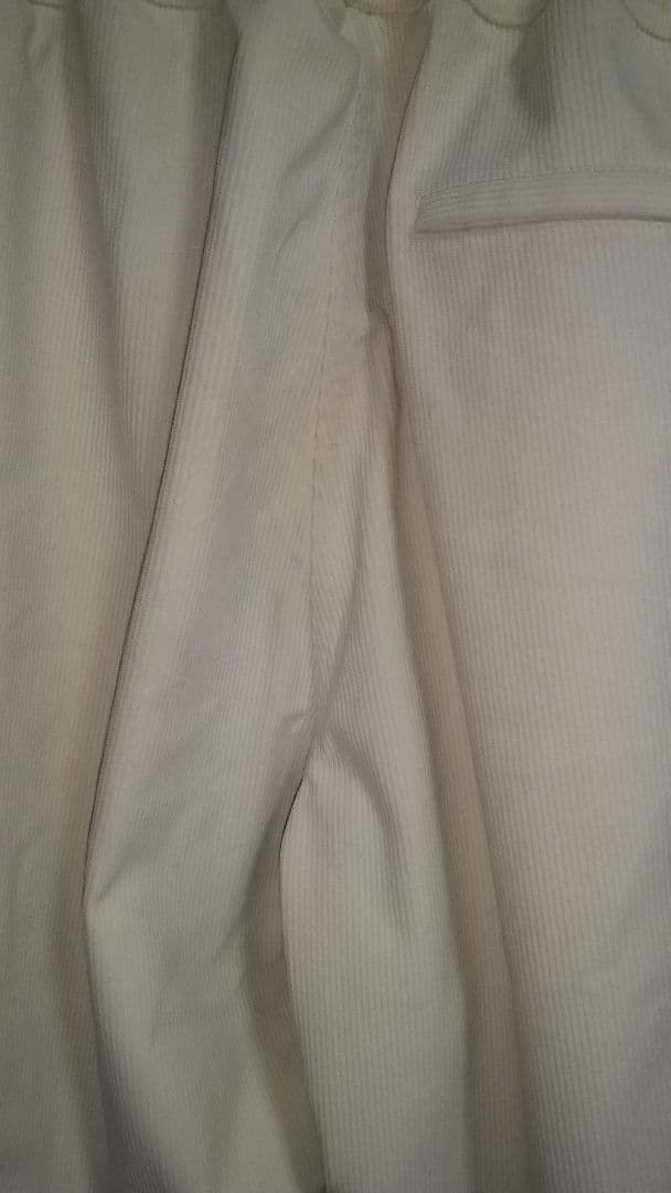 OUTLAX コーデュロイアイボリーセットアップXL　上下セット