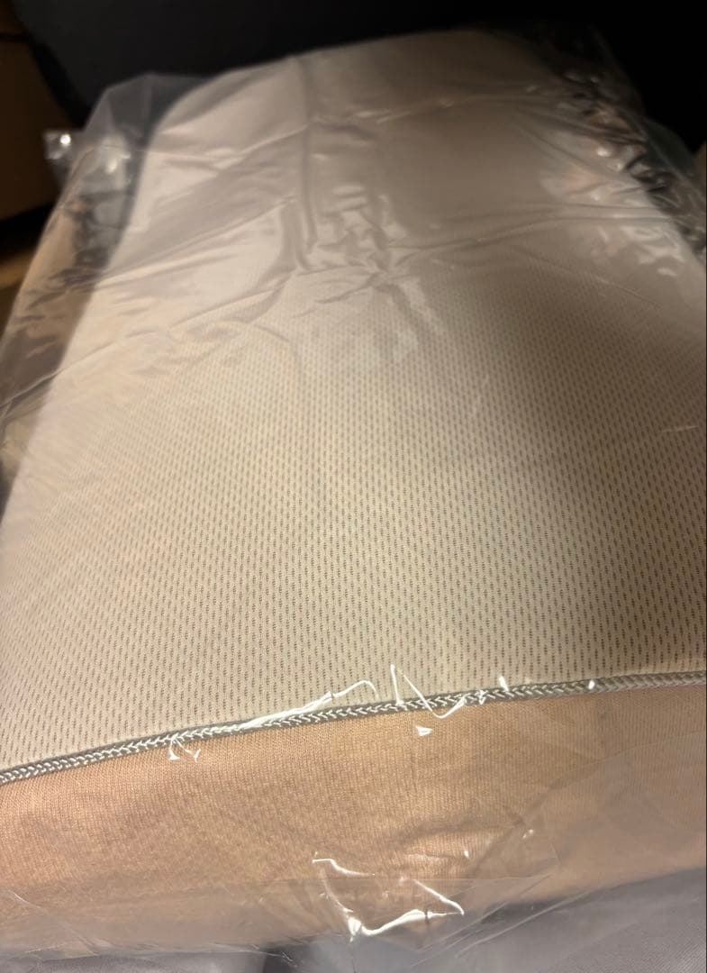 TVで紹介 スリープマージピロー 高さ調整 とろけるような感触 ベージュ