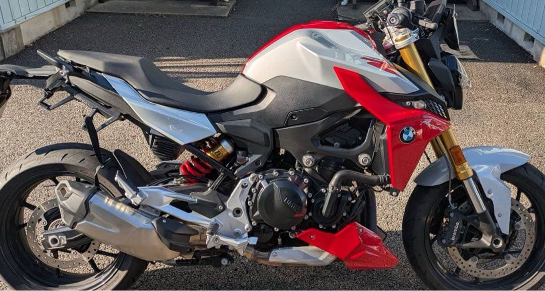  F900R 純正アンダーカウル　レッド