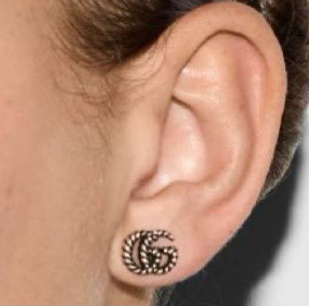美品‼️GUCCI GGマーモントピアス　片耳❗️