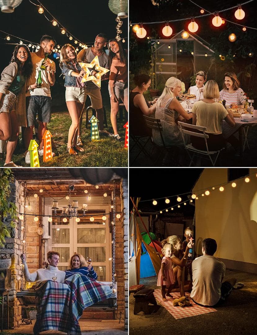 LED 14コ ストリングライトイルミネーションソーラーUSB充電 ソーラー