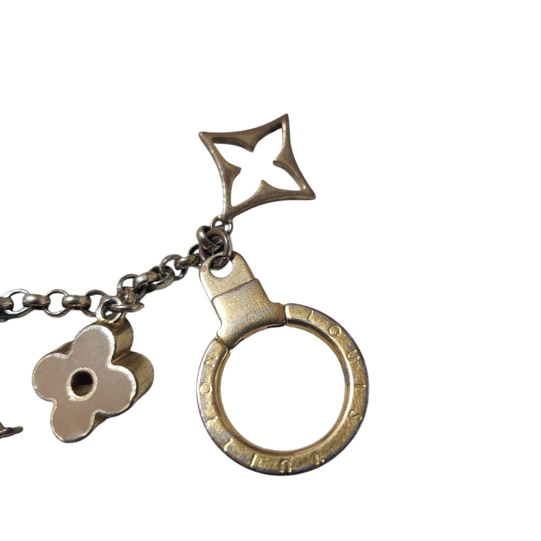 ルイヴィトン M65111 チェーン フルール ドゥ モノグラム キーホルダー