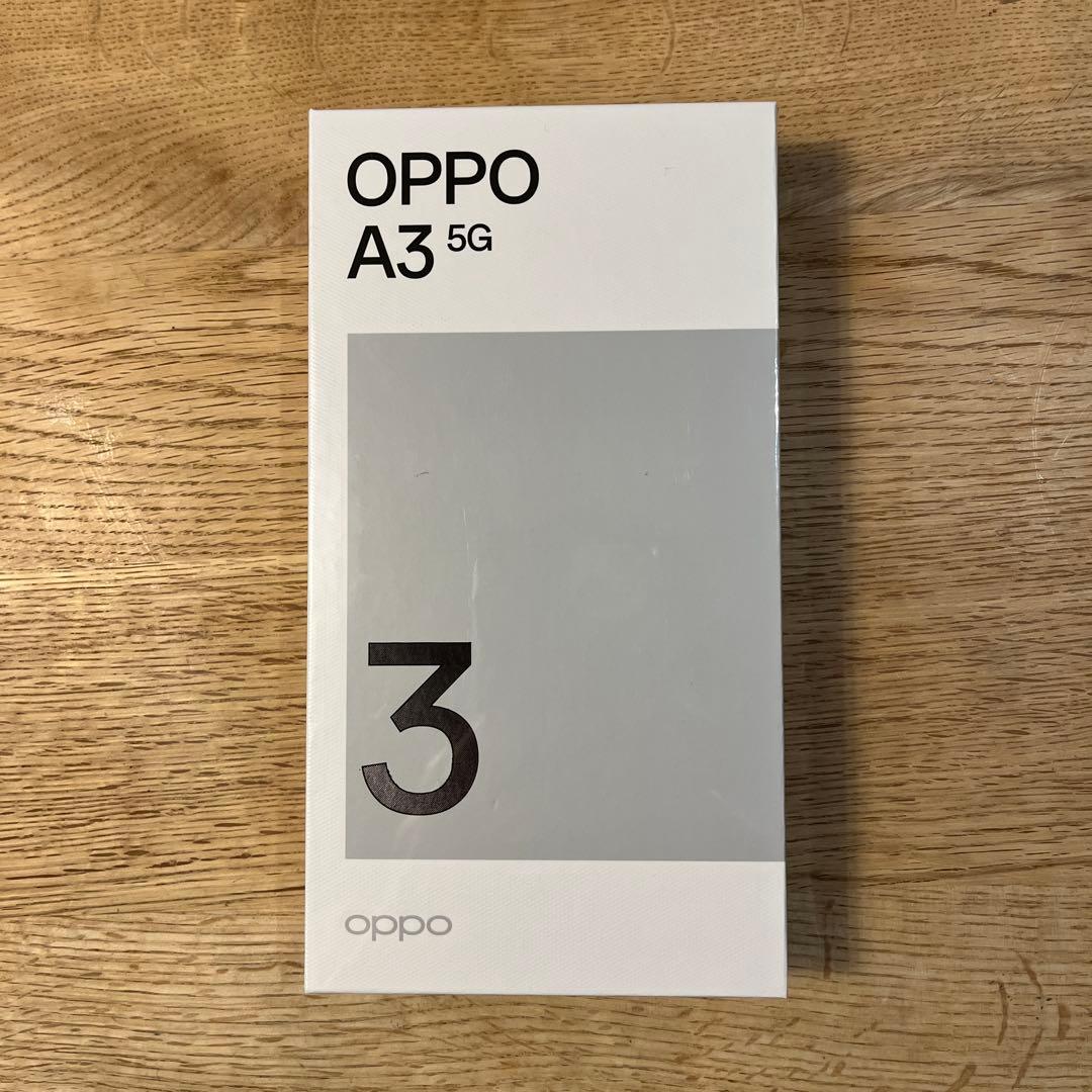 スマートフォン OPPO A3 5G 本体 未使用品
