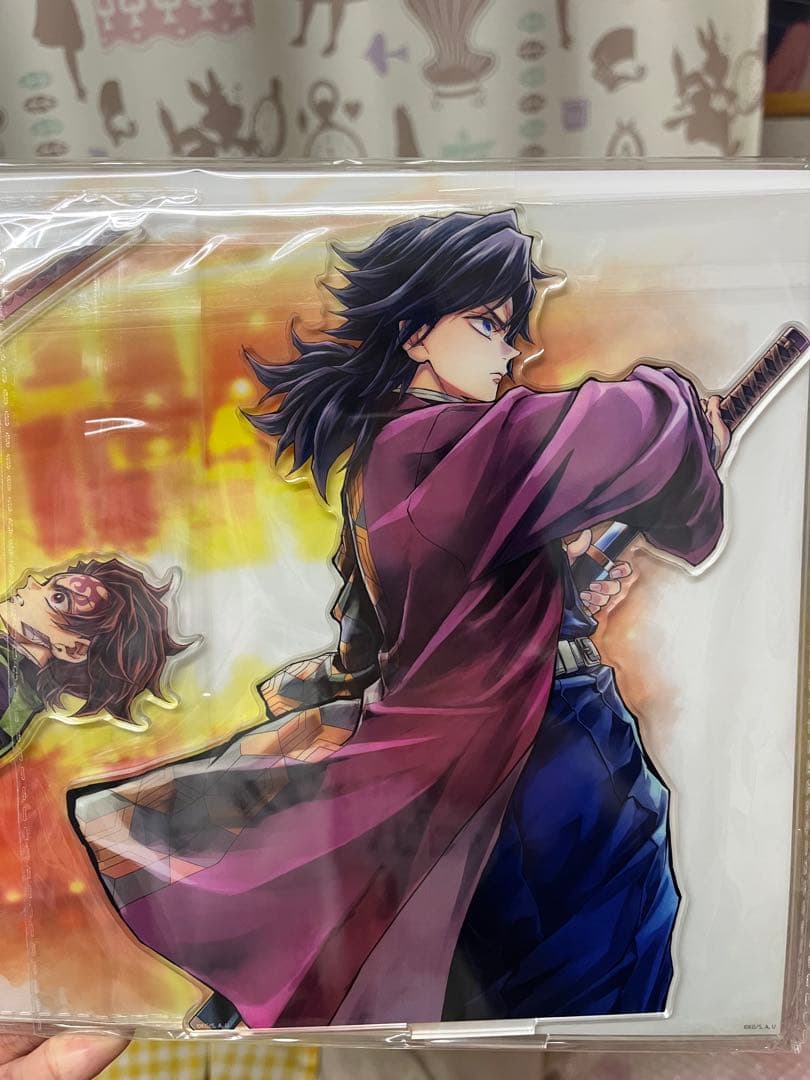 鬼滅の刃 繋ぐ　WEBSHOP 義勇と炭治郎　A賞　E賞　炭治郎　缶バッチ