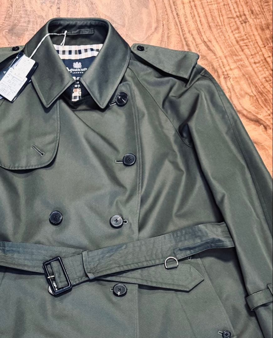 Aquascutum アクアスキュータム　英国製 トレンチコート