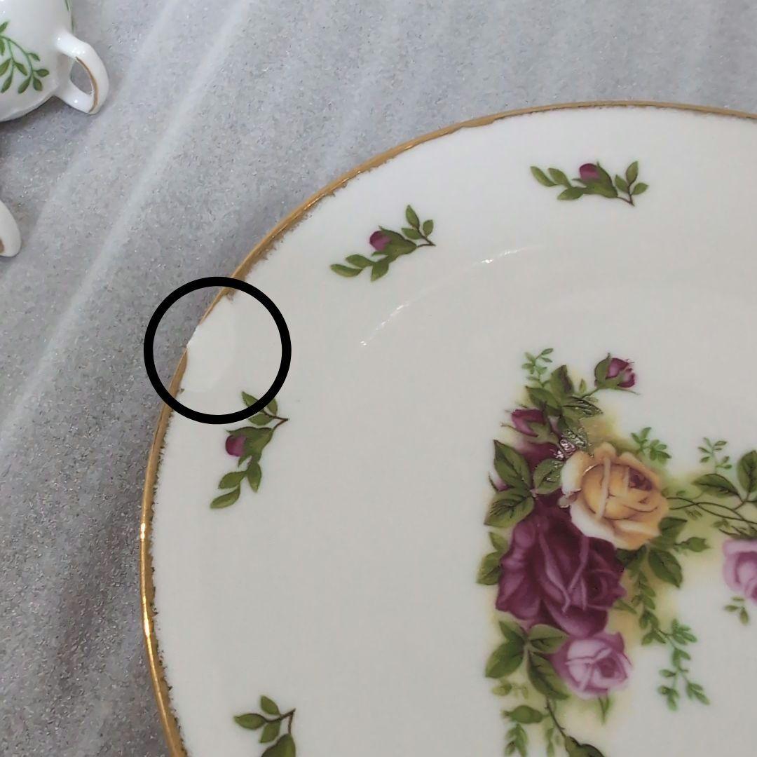 【訳あり】ロイヤル・アルバート　ミニチュアティーセット