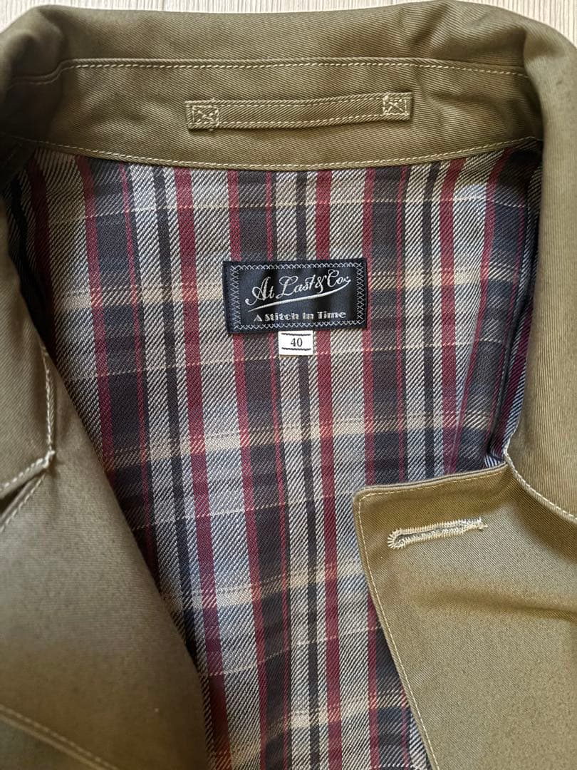 【最終値下げ】Atlast&Co 25AW Riding Coat 40