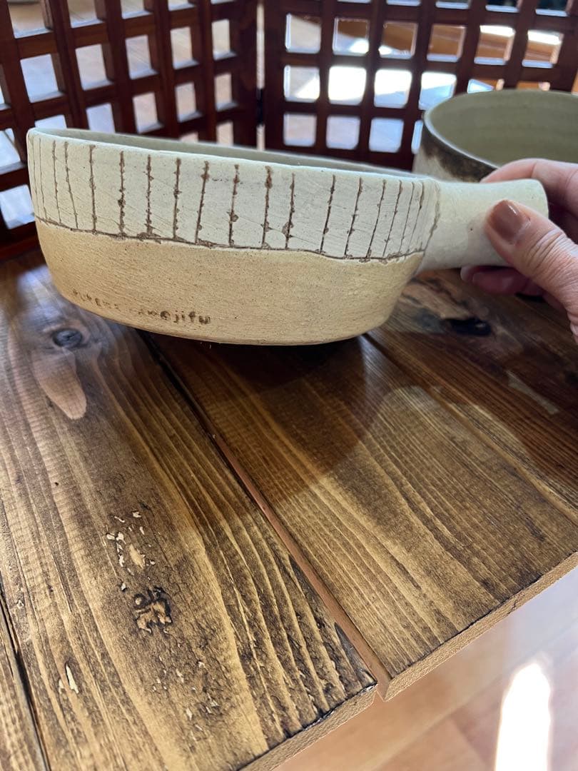 rutawarawajifuさん　フランスパン皿（大）ペア新品