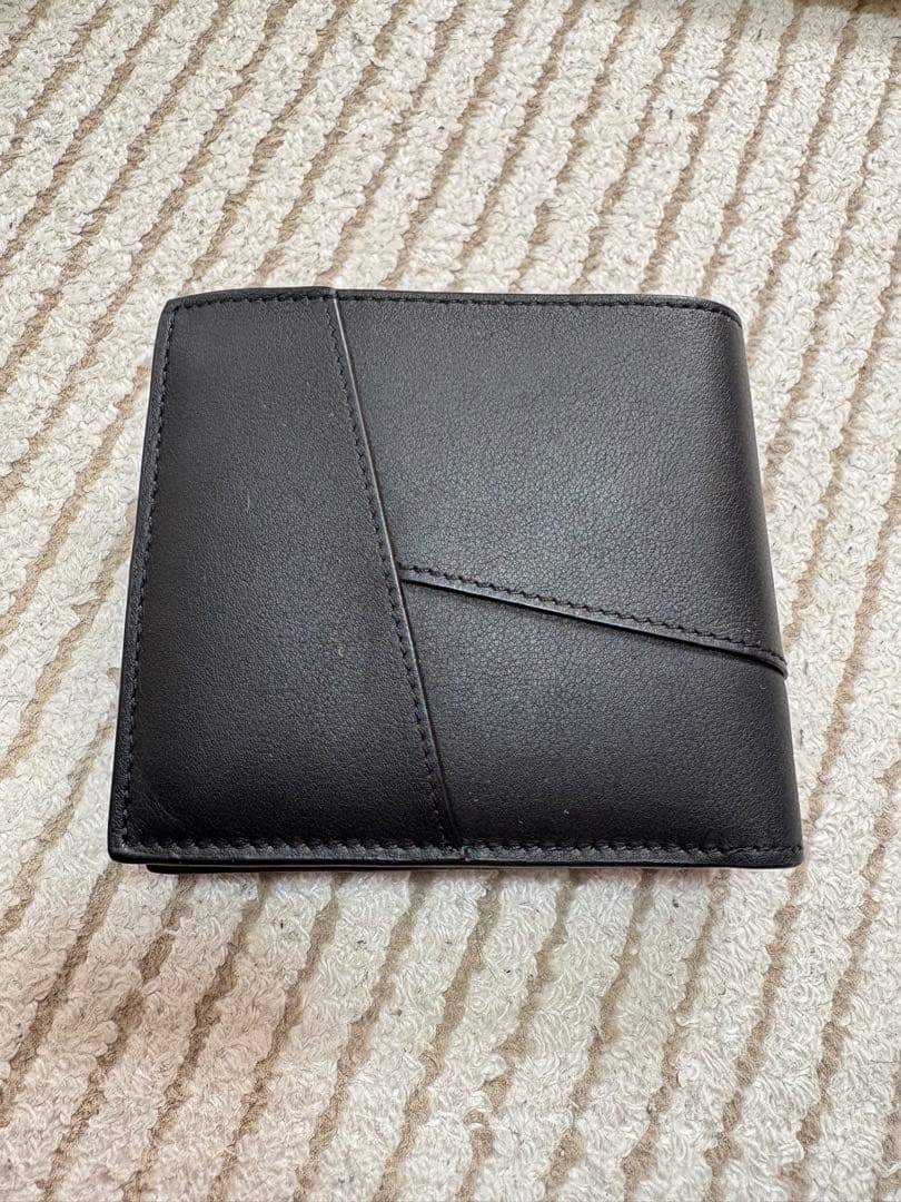 【本日限り】LOEWE 二つ折り財布 ブラック