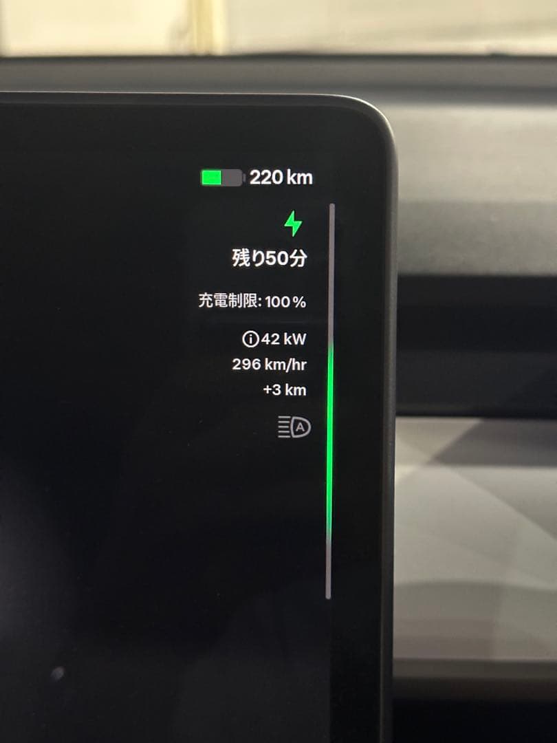 TESLA ChadeMO テスラ　チャデモ