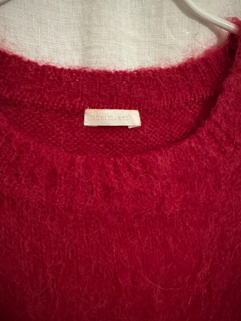 【shiiita】comm. arch. モヘア プルオーバー