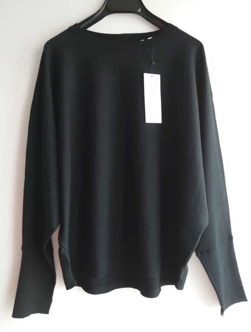 23区【洗える】ヴィスコースストレッチ ドルマン ニット