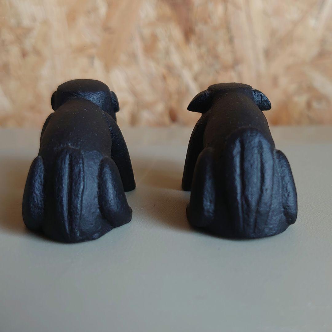 盛岡天満宮 狛犬 南部鉄器