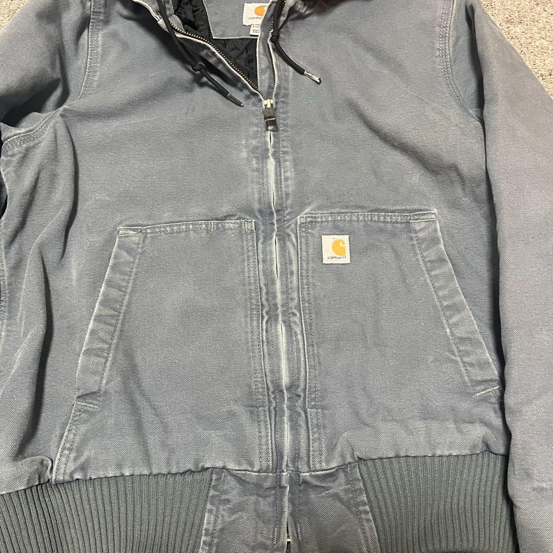 希少カラー　Carhartt カーハートアクティブジャケット Sダック生地