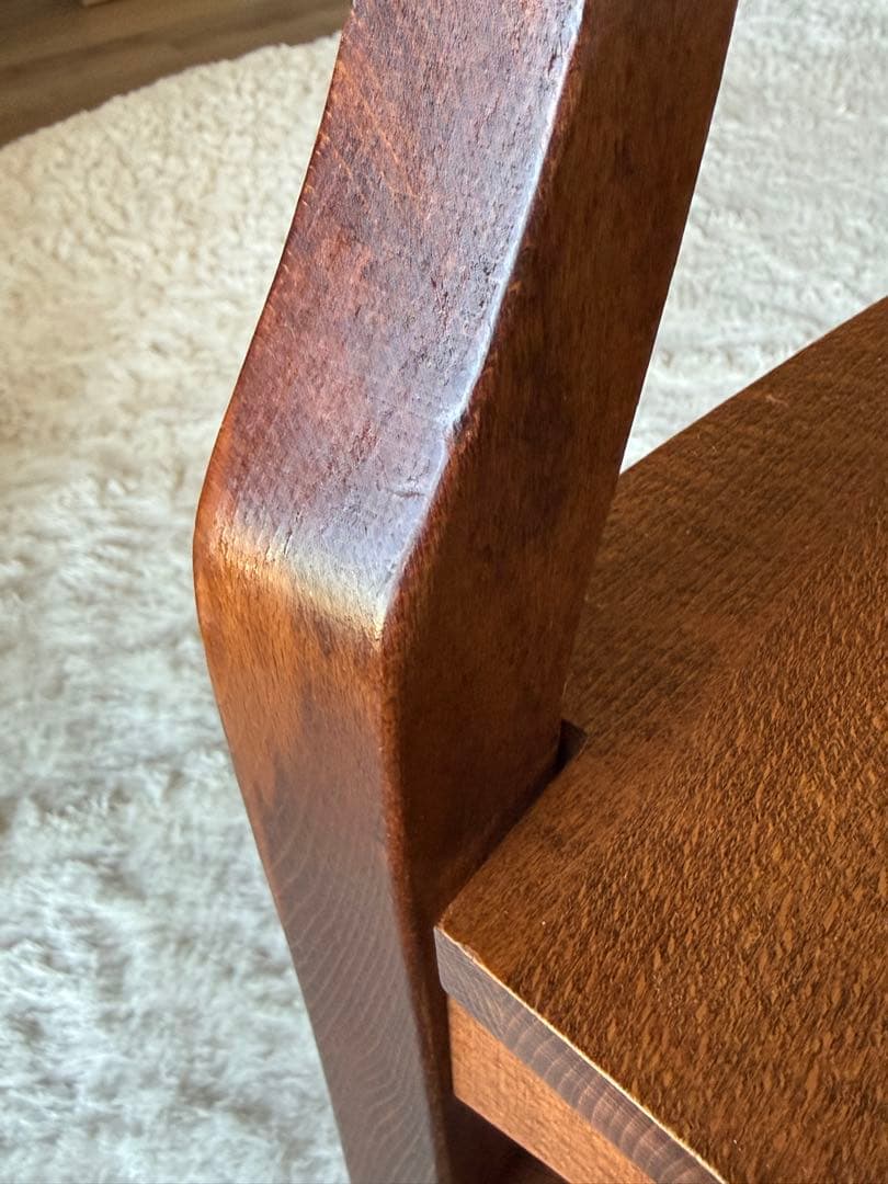 [m]木製ダイニングチェア肘掛付1