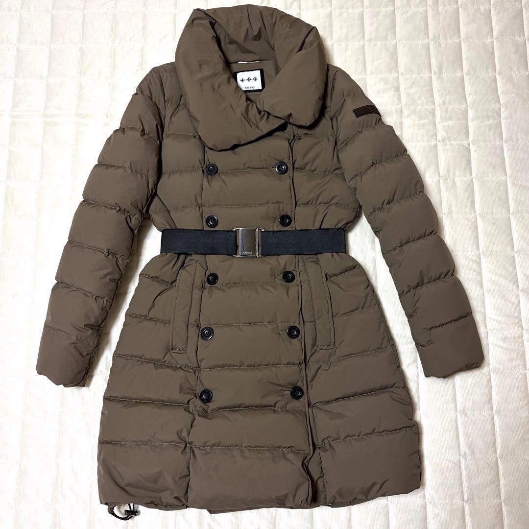 【美品 L】TATRAS タトラス 最高級　ダウンジャケット コート